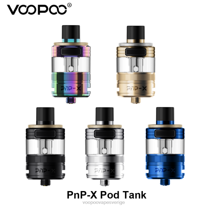 VOOPOO PNP-X pod tank (gammal version) - VOOPOO Vape Pro Sverige svart B46V548