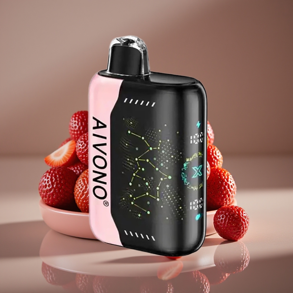 Aivono AIM BOOM Jordgubb B Pop 25000 Puffs 28ml 650mAh 1.2 ohm