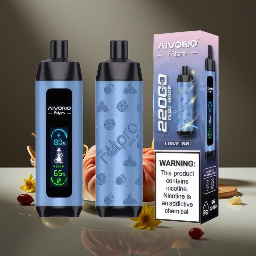 Aivono AIM FATPRO 22000 Puffs Love 66 28ml 5% 600mAh vape supplier Sweden