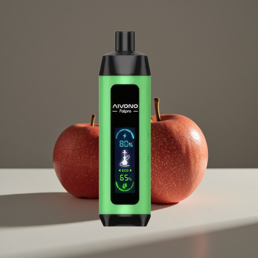 Aivono AIM FATPRO 22000 Puffs Två Äpplen 5% Nikotin 22000 Puffs 28ml