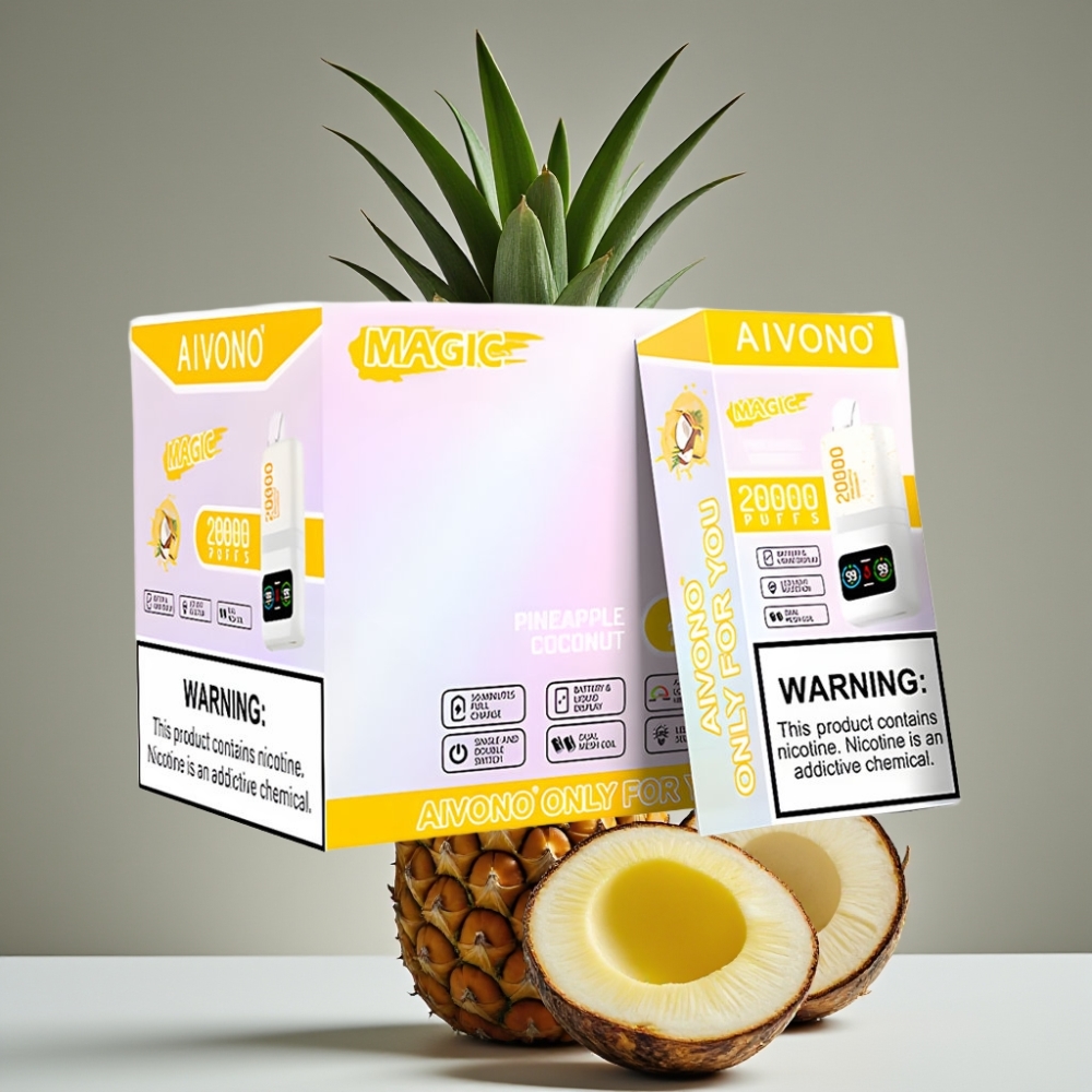 Aivono AIM MAGIC 20000 Puffs Ananas Kokos 26ml Typ-C 600mAh