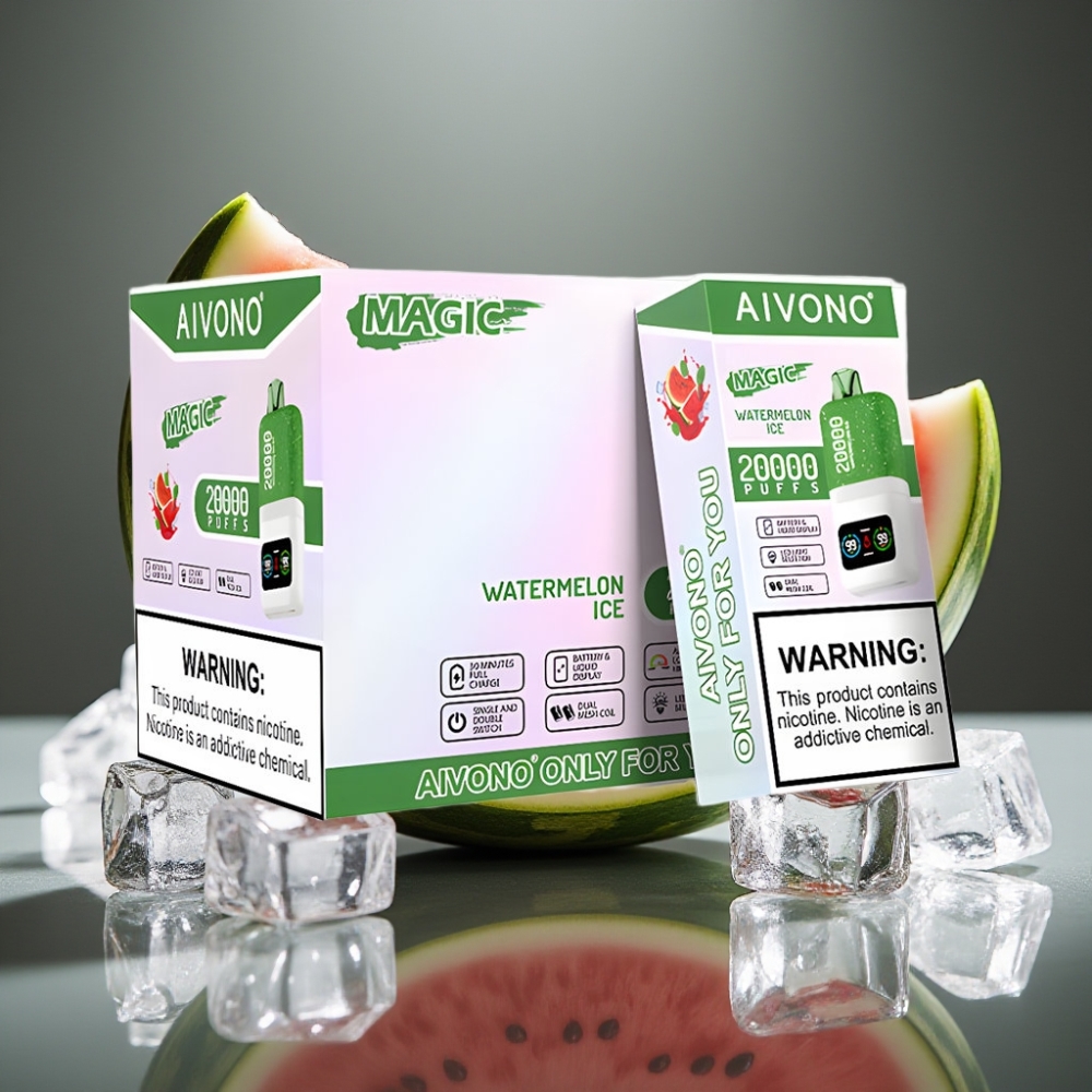 Aivono AIM MAGIC 20000 Puffs Vattenmelon Is 20K puffar 26ml Typ-C
