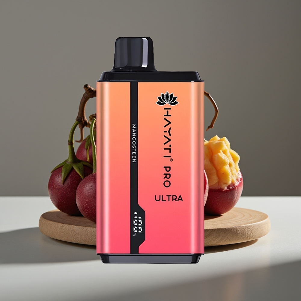 Hayati Pro Ultra 15000 Puffs Mangostan 15000+ puffar 2×12ml 2%