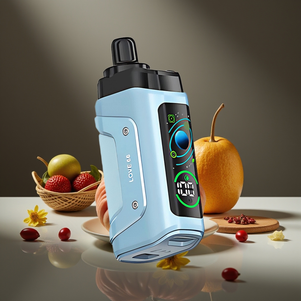 Razz Bar 45000 Puffs Engångsvape Kärlek 66 – 45000 puffar, 1.0 Ohm Mesh Coil, Justerbar Luftflöde