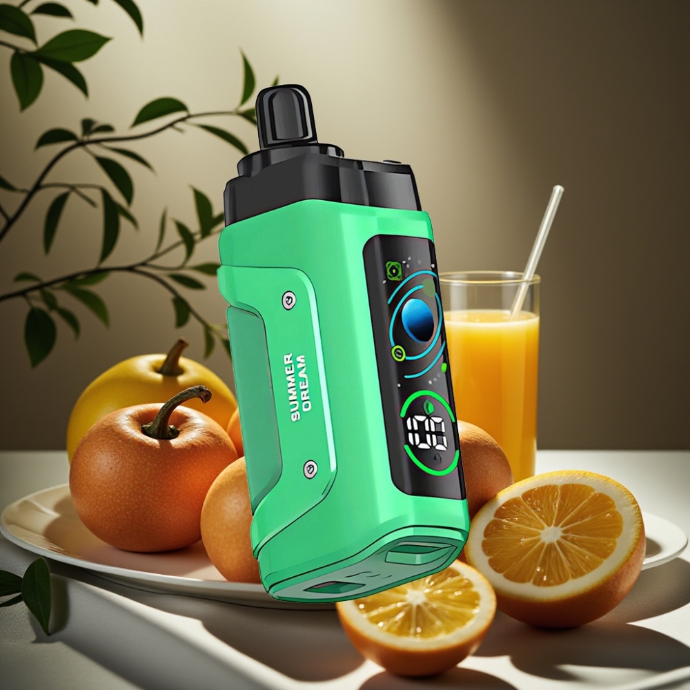 Razz Bar 45000 Puffs Engångsvape Sommardröm 1.0 Ohm Mesh Coil Typ-C