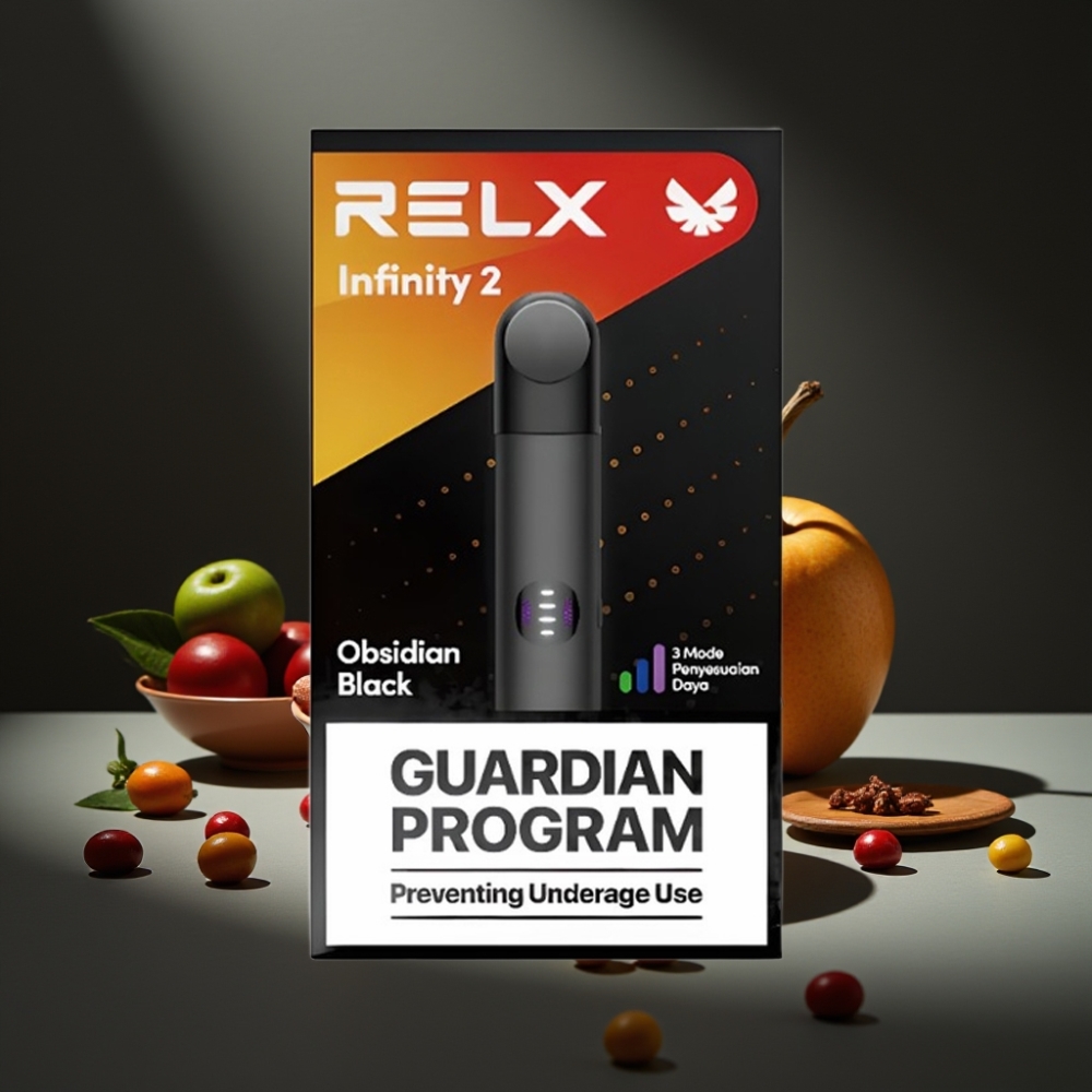 RELX Infinity 2 Mörkasteroid – 1,9 ml, 600 puff, 440mAh vape supplier Sweden