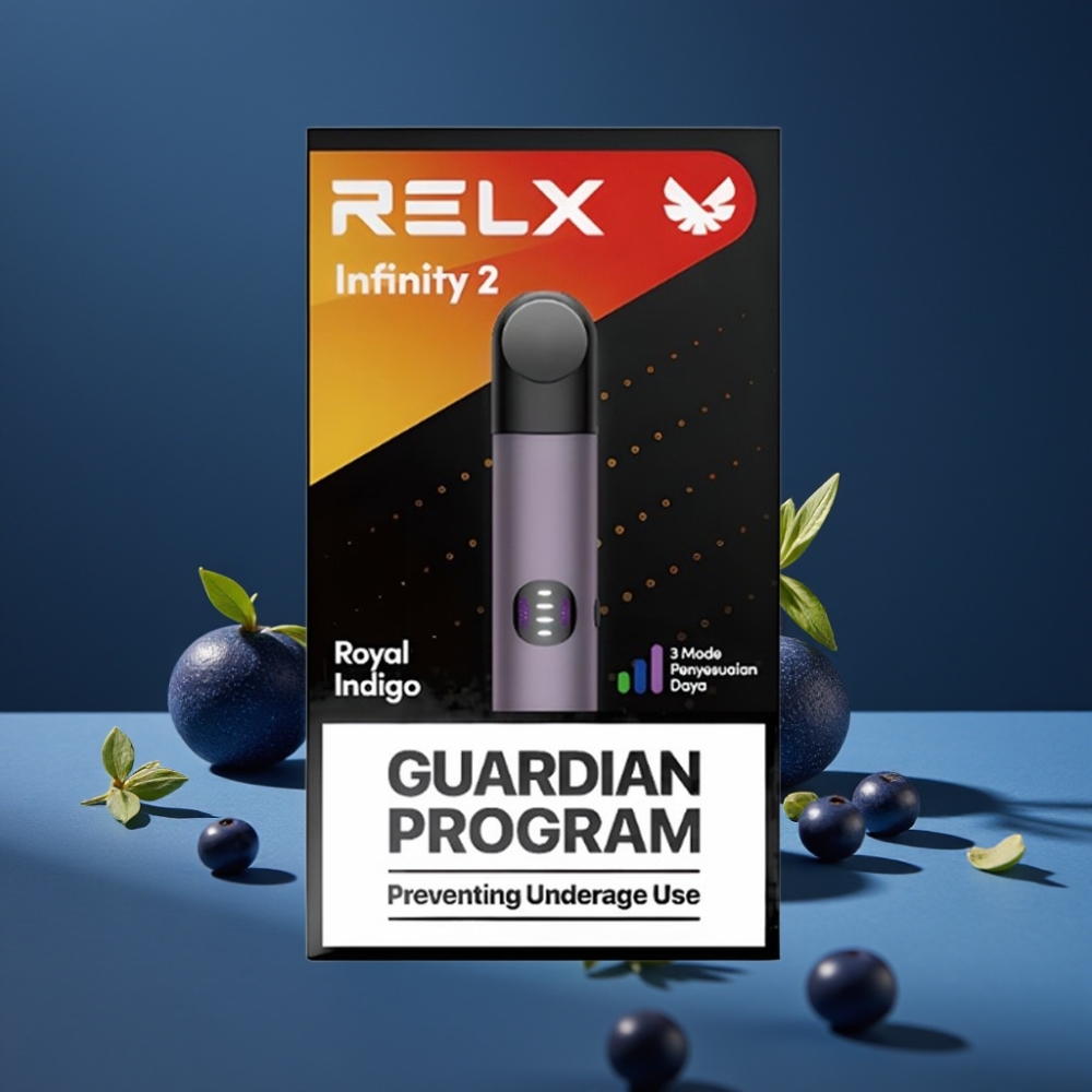 RELX Infinity 2 Vape-enhet Royalindigo, 1,9 ml, 600 puffs, 440mAh