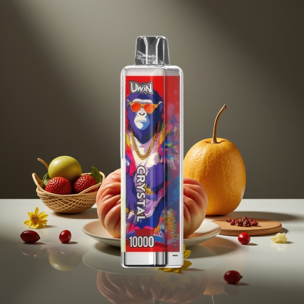 UWIN Crystal 10000 Puffs Kärlek 66 – 18ml, 650mAh, RGB-ljus
