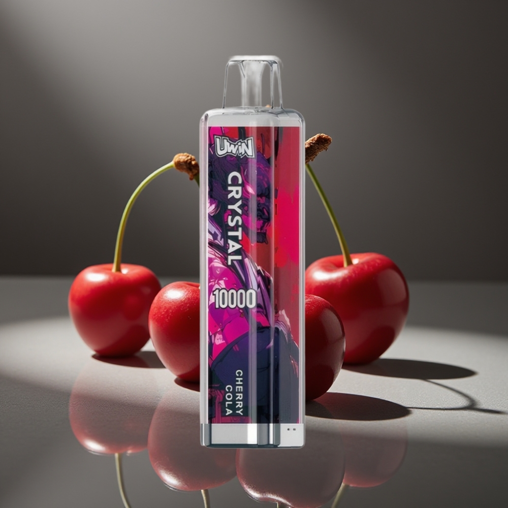 UWIN Crystal 10000 Puffs Körsbärs-Cola 18ml 650mAh Type-C