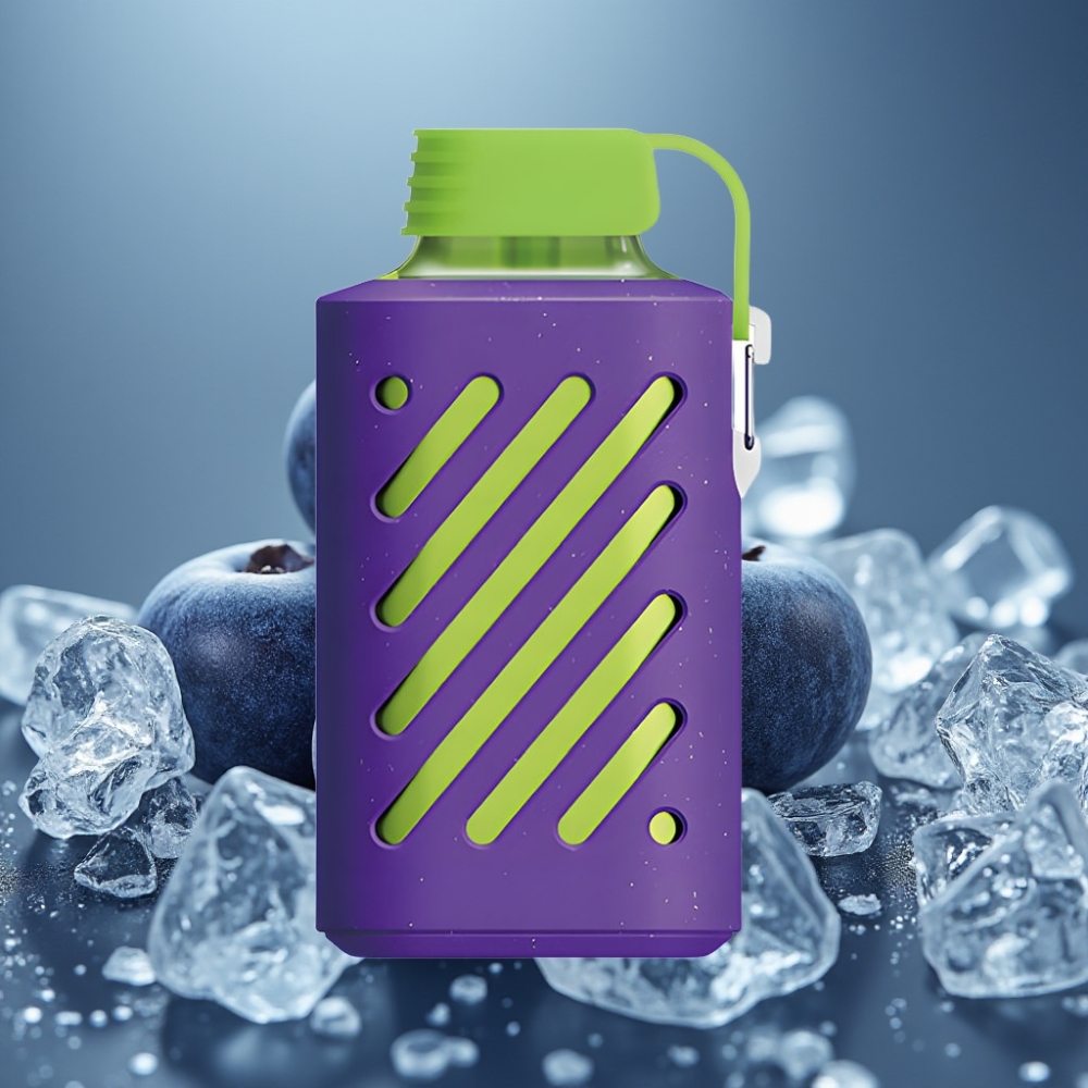 VOZOL GEAR 10000 Engångs Vape Blåbär Is - 10000 puffar, 20ml, 50mg/ml