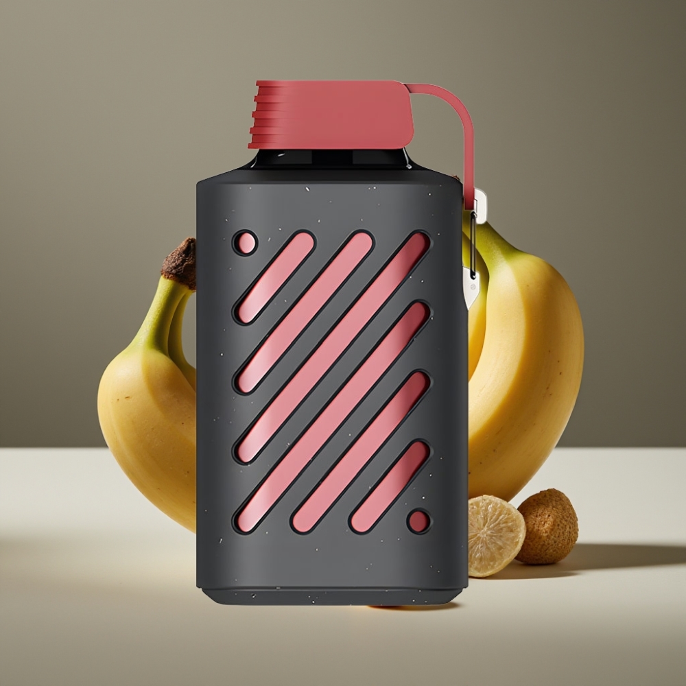 VOZOL GEAR 10000 Engångsvape Drakenfrukt Banan Körsbär – 10000 puffar, 20 ml vätska, 50 mg/ml nikotin