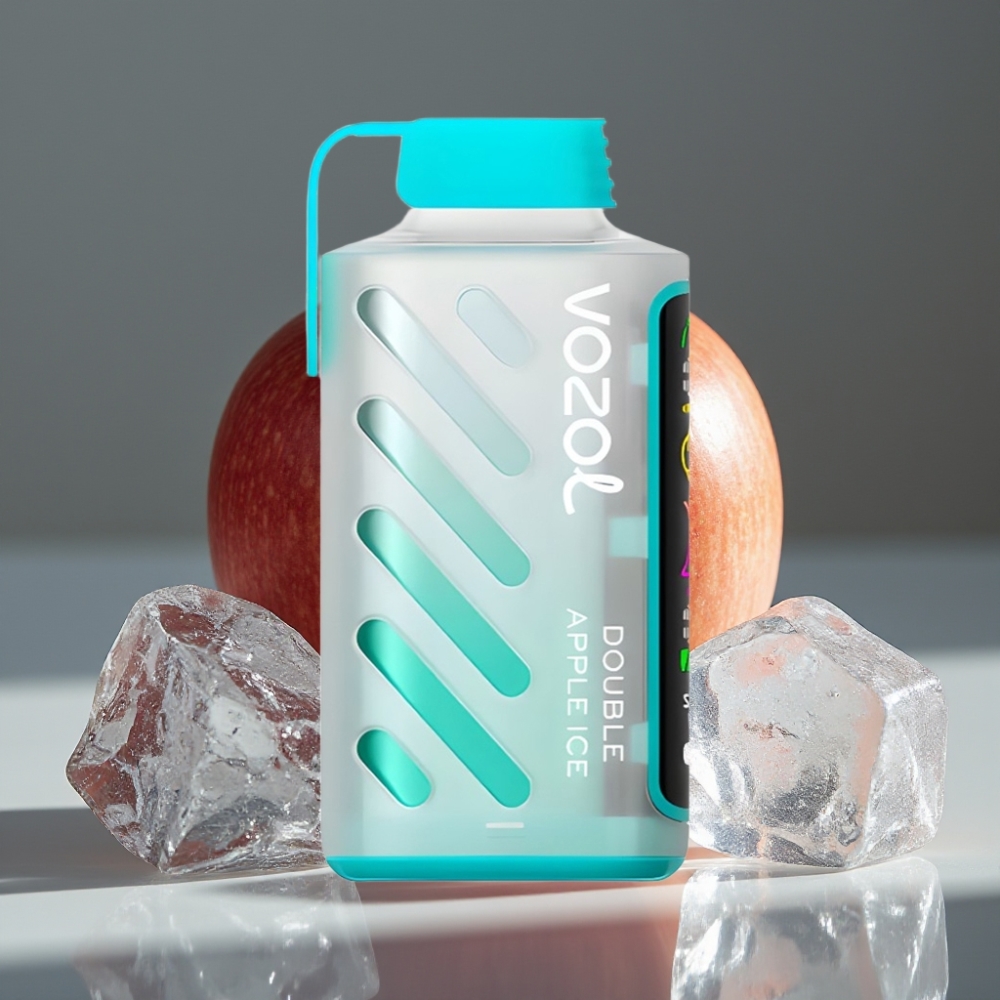 VOZOL Gear Power 20000 Puffs Dubbel Äpple Is, 20mL, 5%, S.i.L.C. Tech