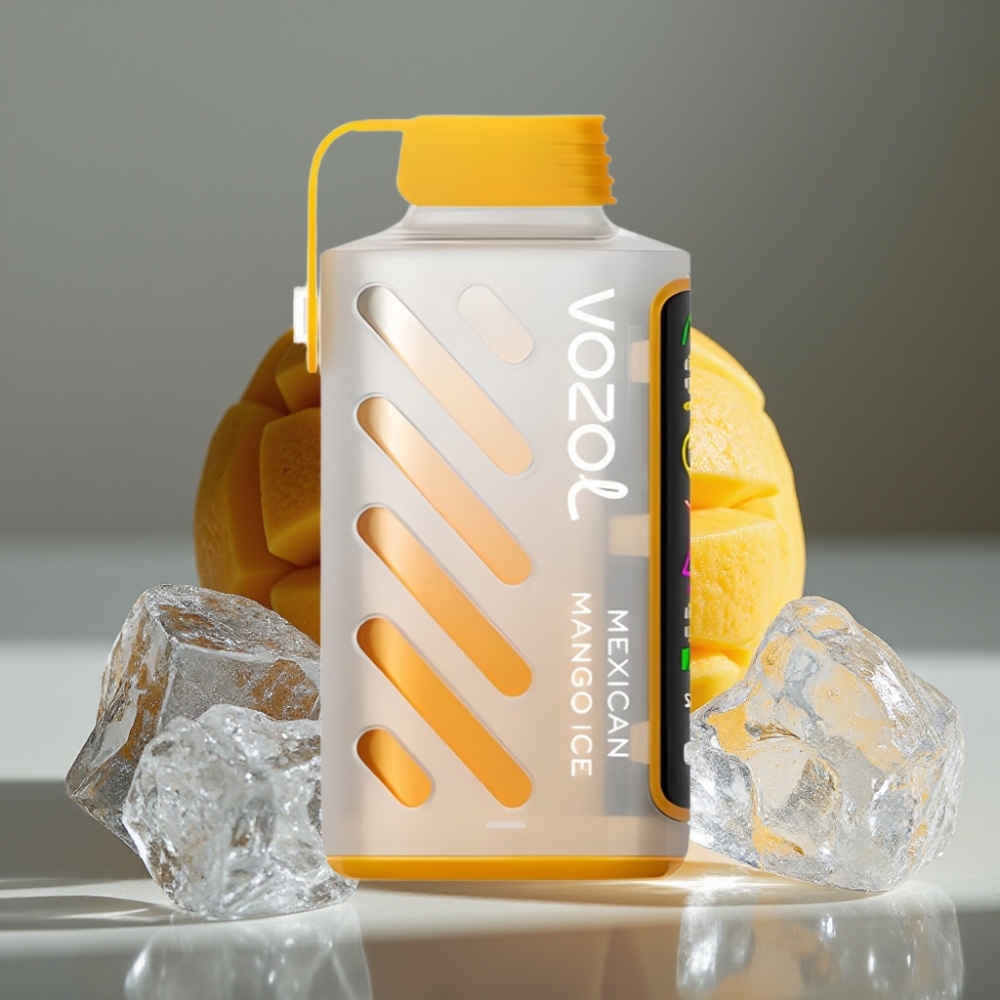 VOZOL Gear Power Mexikansk Mango Is – 20000 puffar, 20mL, 5% nikotin, Dual Mesh Coil