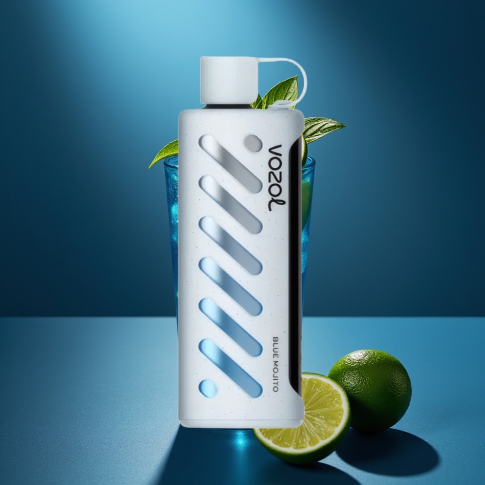 VOZOL Gear Shisha 25000 Puffs Blå Mojito 5mg/ml 1000mAh vape supplier Sweden