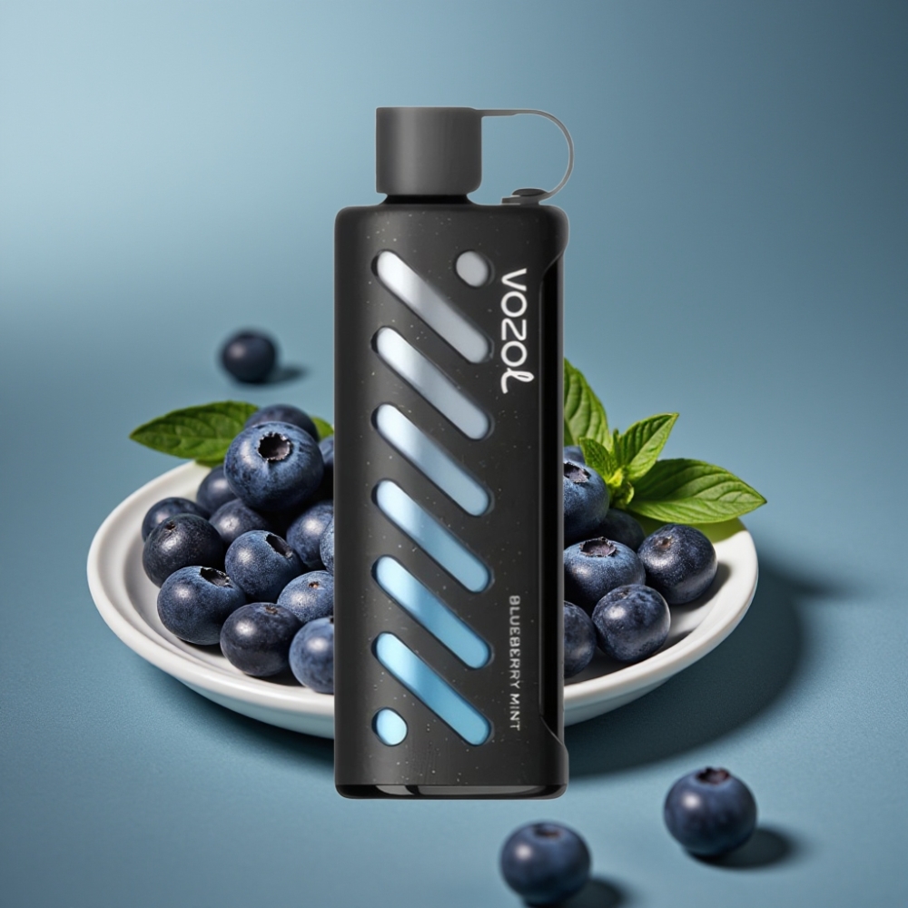 VOZOL Gear Shisha 25000 Puffs Blåbär Mynta, 5mg/ml, 1000mAh