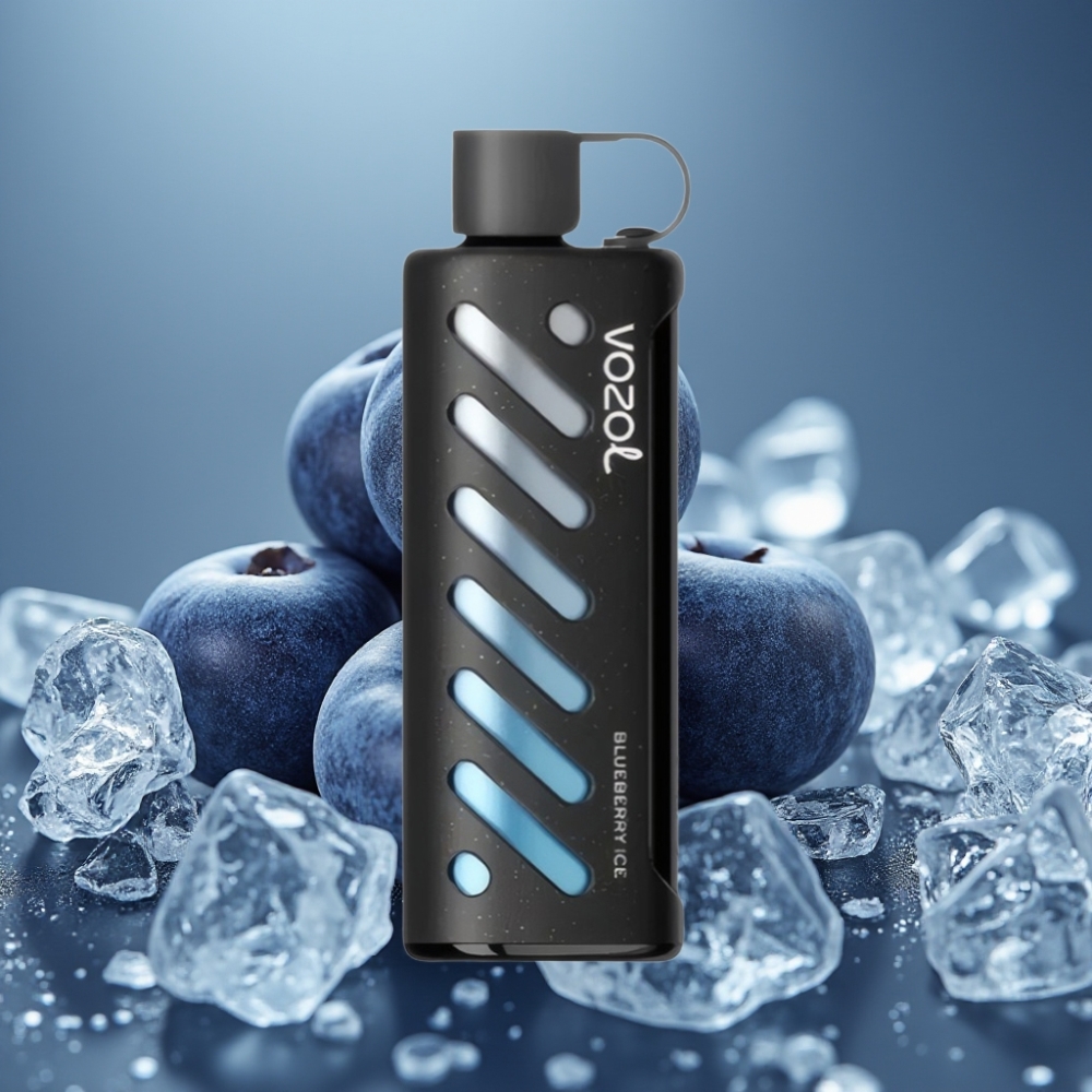 VOZOL Gear Shisha 25000 Puffs Blåbärsglass, 5mg/ml, 1000mAh