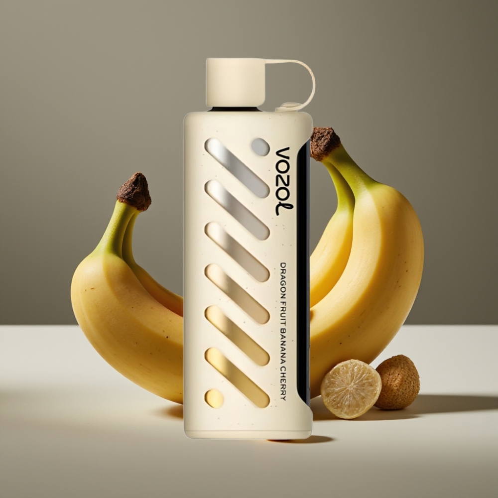 VOZOL Gear Shisha 25000 Puffs – Dräktfrukt Banan Körsbär, 5mg/ml, 1000mAh