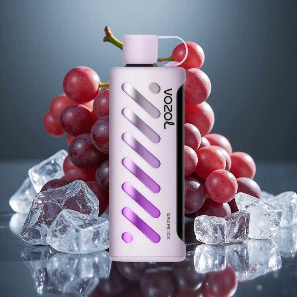 VOZOL Gear Shisha 25000 Puffs Engångsvape Druvis & 30 smaker, 1000mAh, 5mg/ml