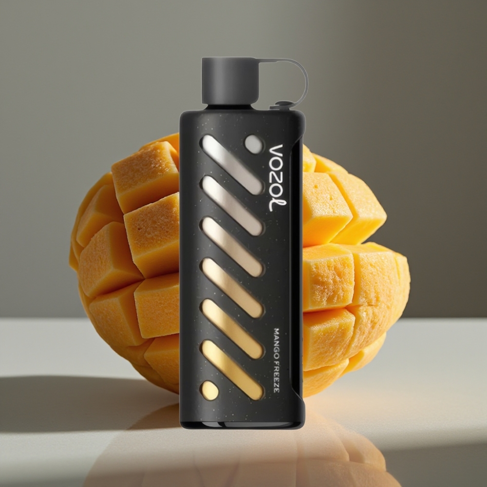 VOZOL Gear Shisha 25000 Puffs Mango Frys 5mg/ml 1000mAh Dual Mesh