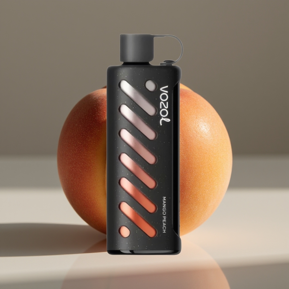 VOZOL Gear Shisha 25000 Puffs Mango Persika – 5mg/ml, 1000mAh, Dual Mesh