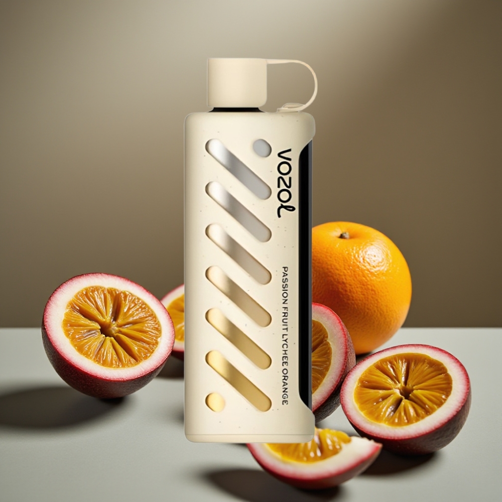 VOZOL Gear Shisha 25000 Puffs Passionfrukt Litchi Apelsin 5mg/ml 1000mAh