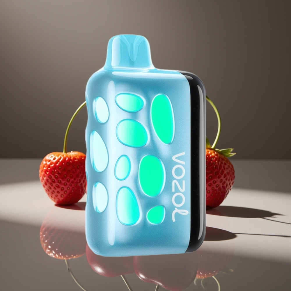VOZOL RAVE 40000 Engångsvape Körsbär Jordgubb 1000mAh 20/50mg/ml