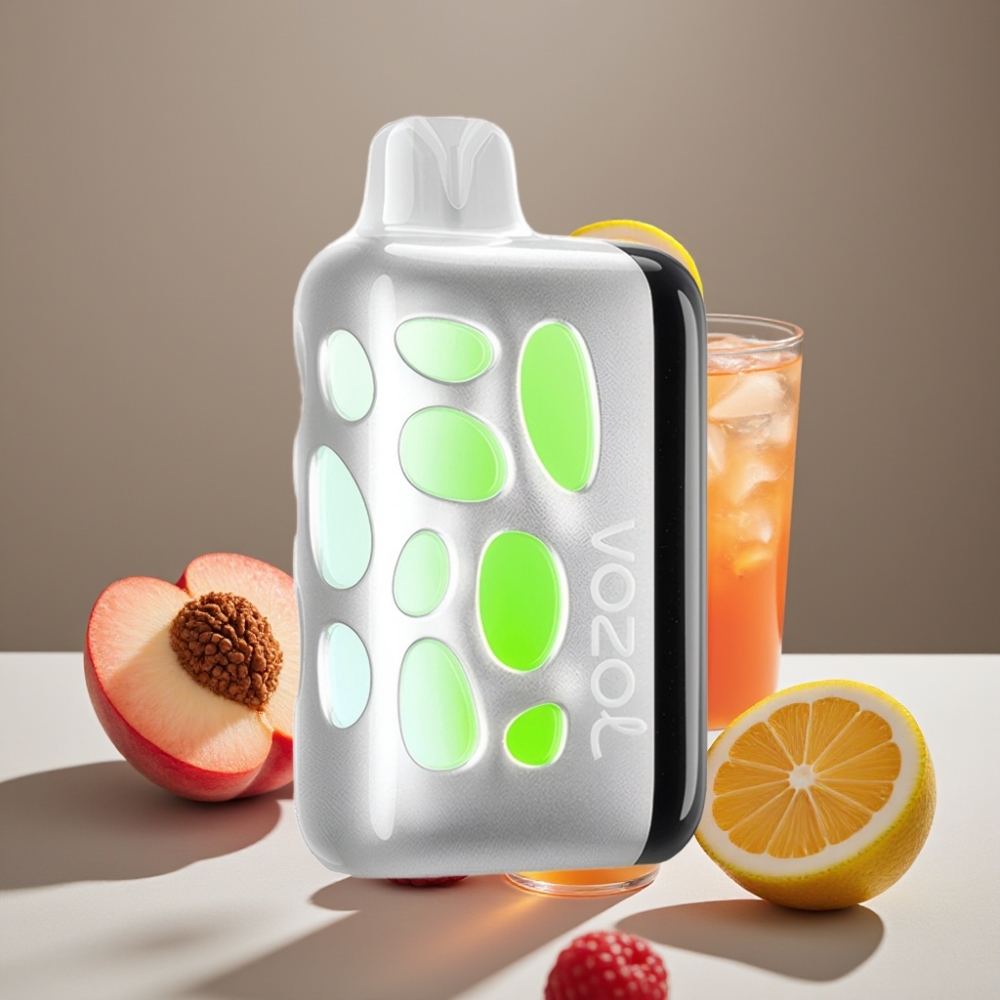 VOZOL RAVE 40000 Engångsvape Persika Hallon Lemonad – 1000mAh, 20/50mg/ml