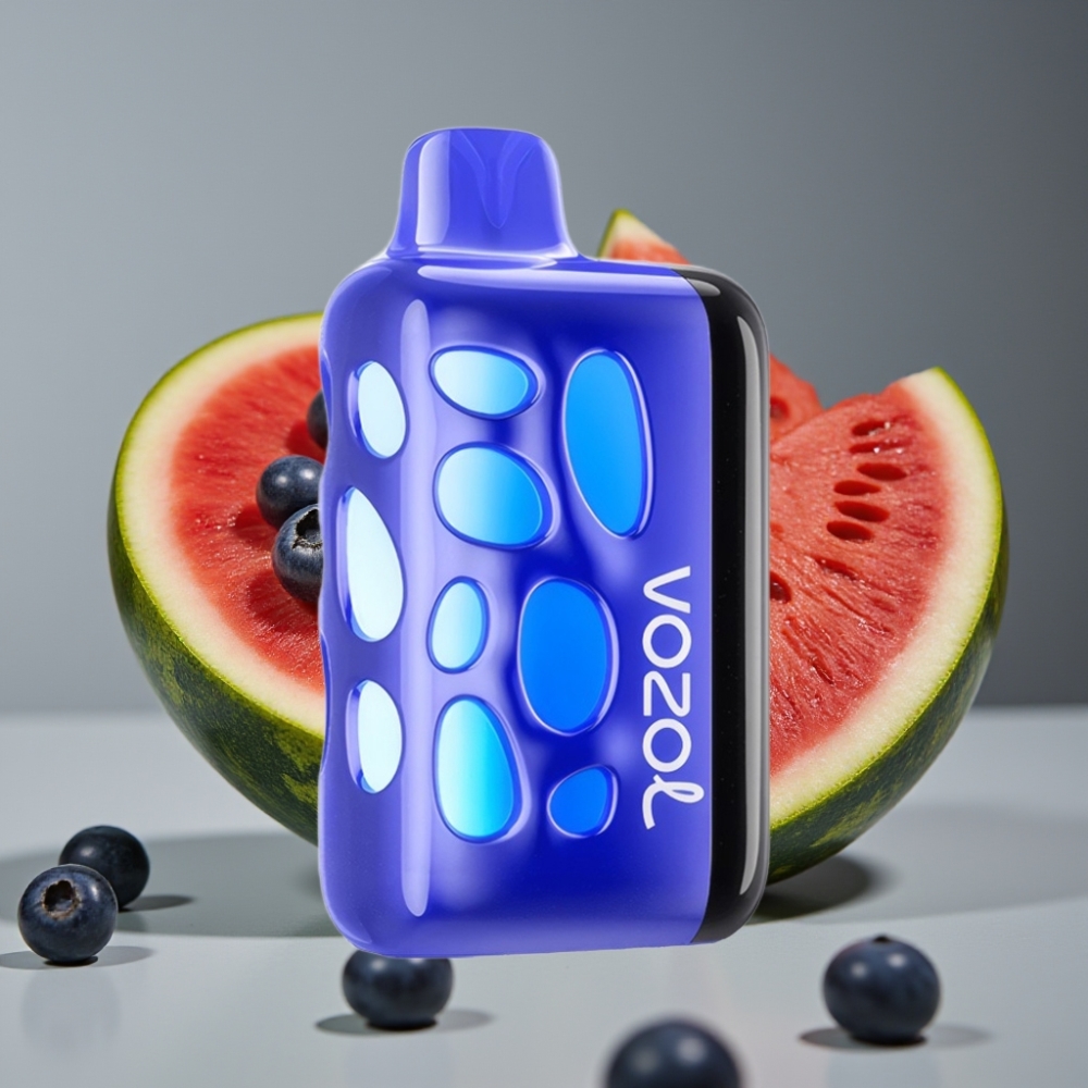 VOZOL RAVE Blåbär Vattenmelon 270° Glow 80% laddning 20min 1000mAh
