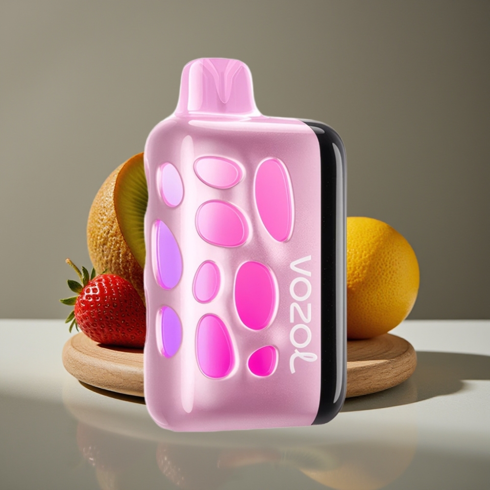 VOZOL RAVE Jordgubb Kiwi 270° Glöd, 1000mAh, 20/50mg/ml vape supplier Sweden