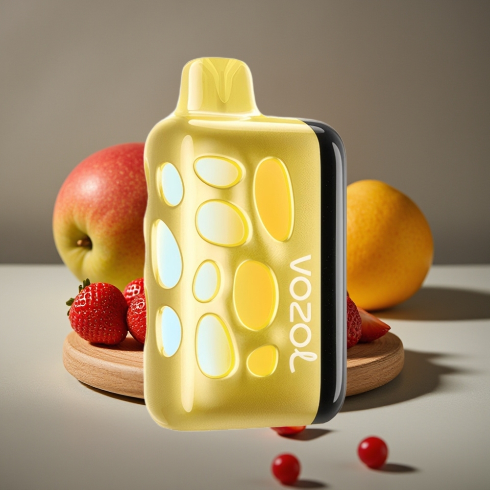 VOZOL RAVE Jordgubbe Mango, 1000mAh, 20/50mg/ml, 80% laddning på 20 min