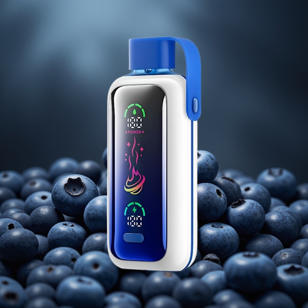 VOZOL Star 20000 Puffs Blåbärsstorm 2.2" HD-spegelskärm, Dual mesh, 650mAh