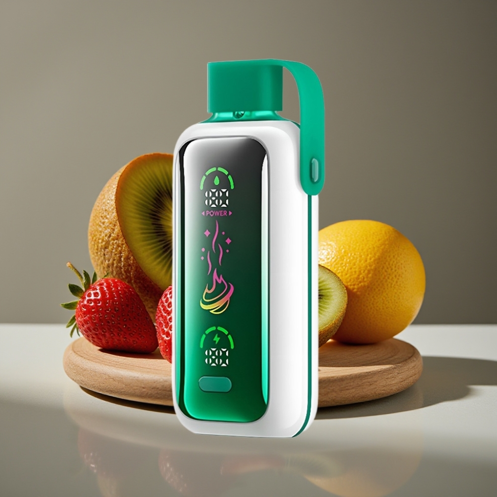 VOZOL Star 20000 Puffs Jordgubb Kiwi 2.2" HD-skärm Dubbel mesh 650mAh