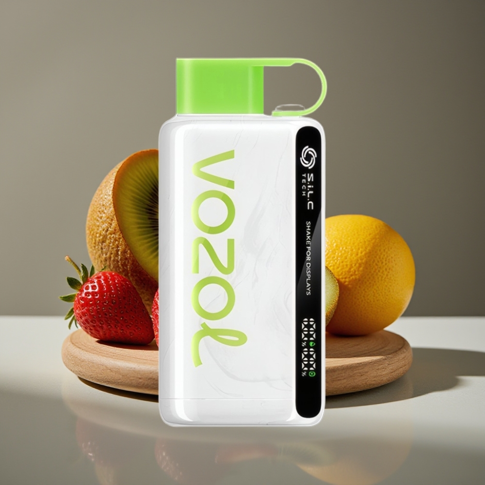 VOZOL STAR 9000/12000 Engångs-vape Jordgubb Kiwi 650mAh 9000/12000 Puffs S.i.L.C TECH