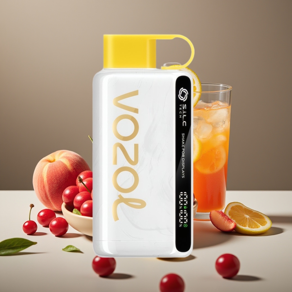 VOZOL STAR 9000/12000 Engångsvape Körsbär Persika Lemonad 650mAh 9000/12000 puffar