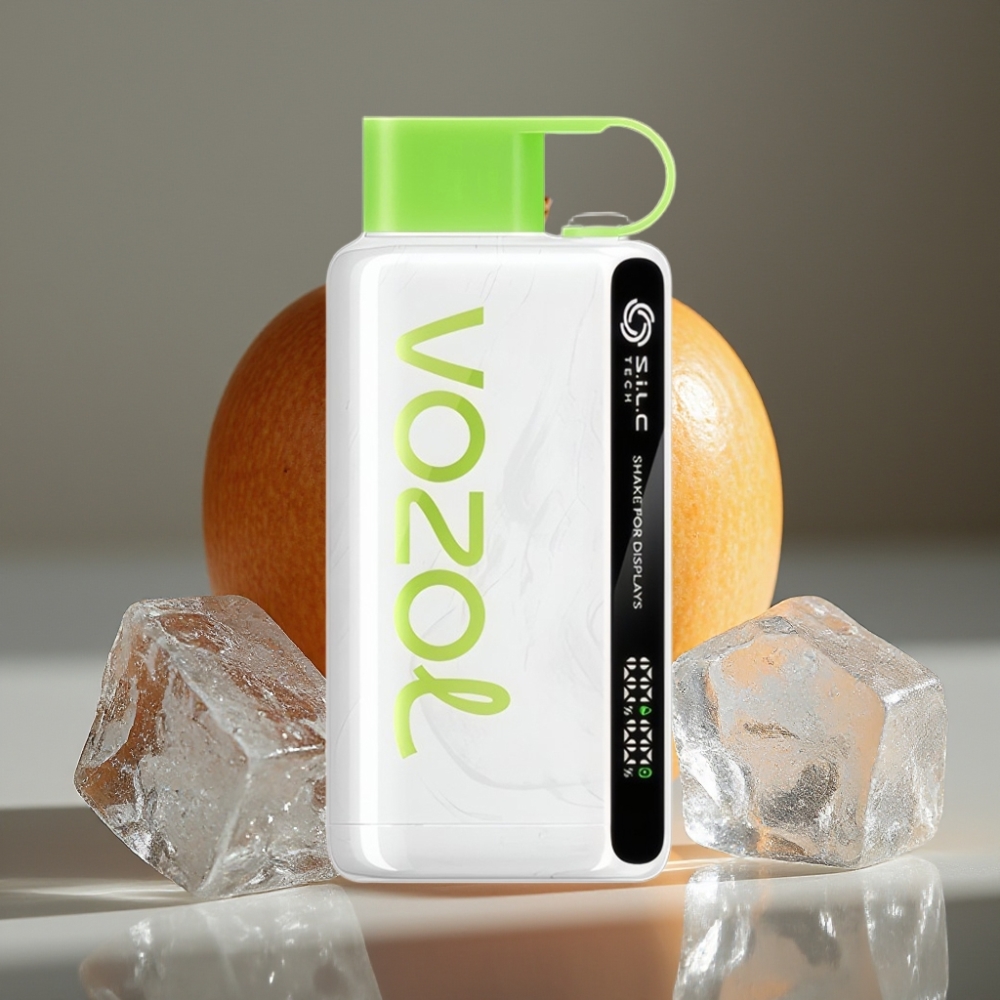 VOZOL STAR 9000/12000 Engångsvape Sur Äppel Is – 650mAh, 9000/12000 puffar, S.i.L.C TECH