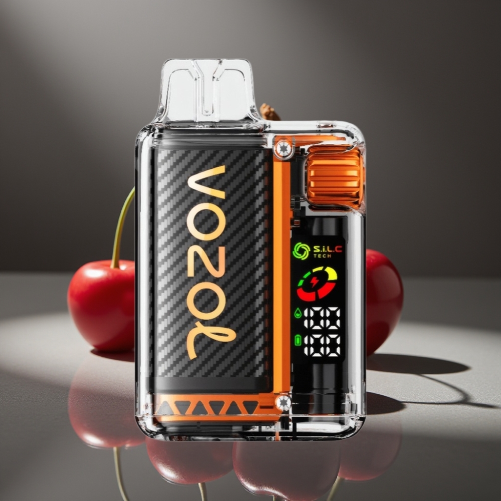 VOZOL Vista 20000 Puffs Cherry Cola 650mAh 2% OLED MTL vape supplier Sweden