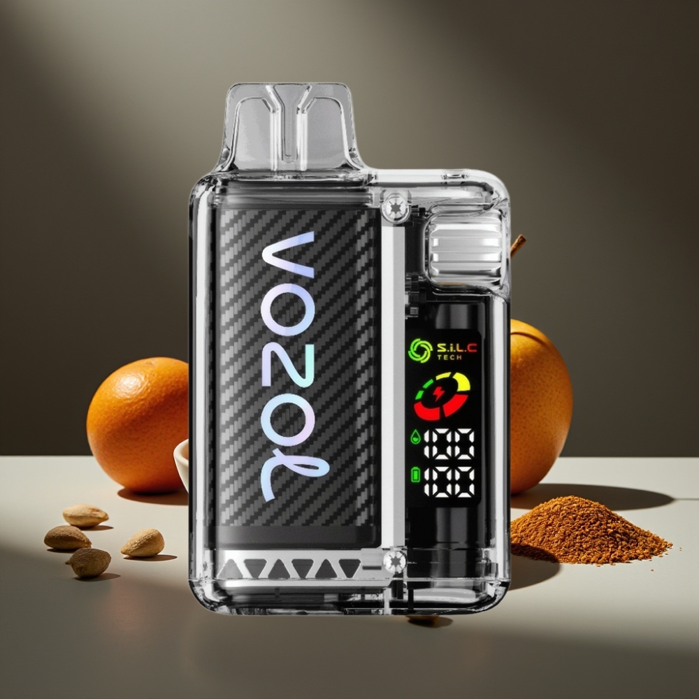 VOZOL Vista 20000 Puffs Vaniljkräm Tobak, 650mAh, 2%, OLED, 6-nivå wattjustering
