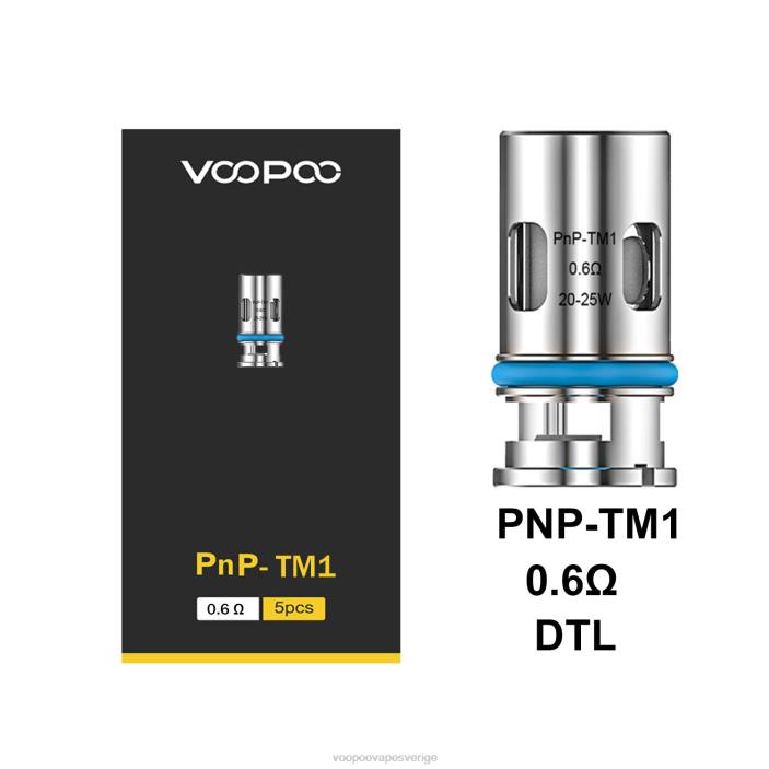 VOOPOO PNP spolar (5 st) - VOOPOO Vape Manual pnp-c1 B46V584