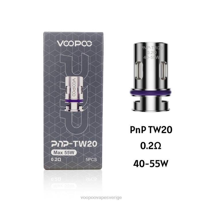 VOOPOO PNP spolar (5 st) - VOOPOO Vape Sverige pnp-tw20 B46V602