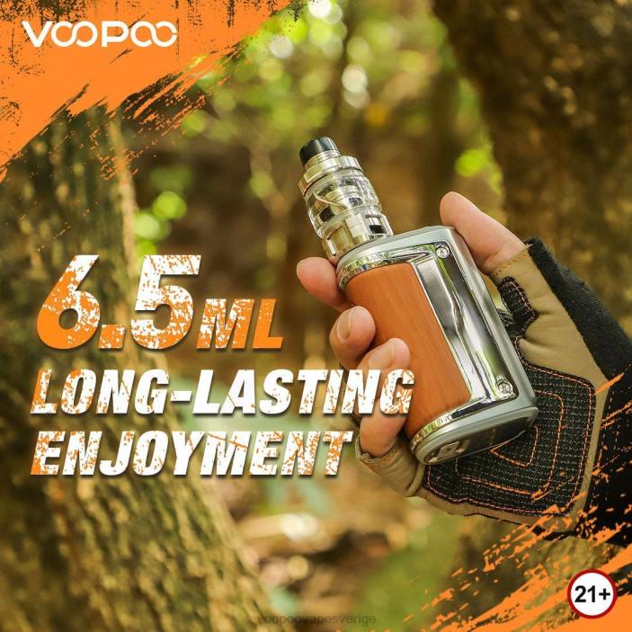 VOOPOO ARGUS GT II tanksats - VOOPOO Sverige grafit B46V1