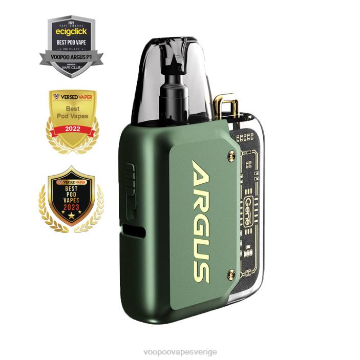 VOOPOO ARGUS P1 utrustning - VOOPOO Vape Stockholm grön B46V3
