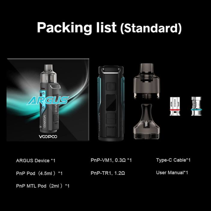 VOOPOO ARGUS pod mod kit - VOOPOO Drag X Sverige bensin grön-silver B46V77