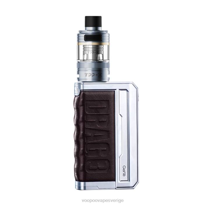 VOOPOO DRAG 3 TPP X box mod kit - VOOPOO Vape Amazon silver kaffe brun B46V269