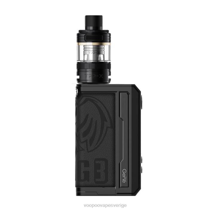 VOOPOO DRAG 3 TPP X box mod kit - VOOPOO Vape Store örnsvart B46V270