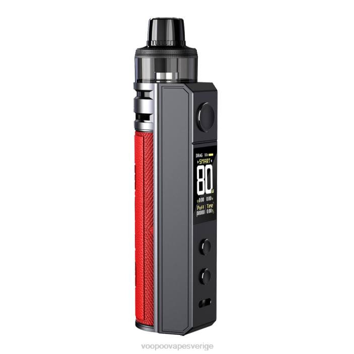 VOOPOO DRAG H80S pod kit - VOOPOO Sverige röd B46V241