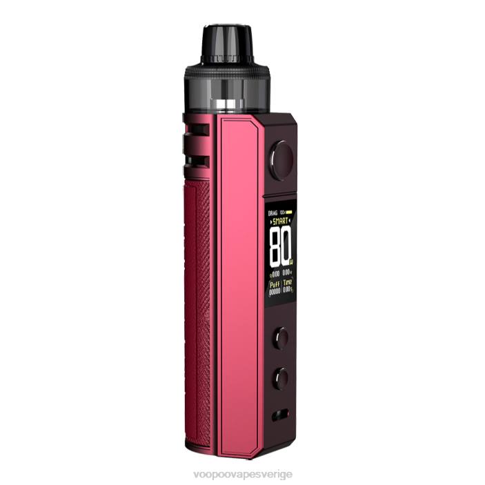 VOOPOO DRAG H80S pod kit - VOOPOO Vape Manual plommonröd B46V154