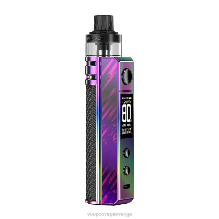 VOOPOO DRAG H80S pod kit - VOOPOO Vape Pro Sverige regnbåge B46V248