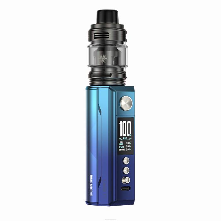 VOOPOO DRAG M100S modenhet - VOOPOO Drag X Sverige cyan & blå B46V277
