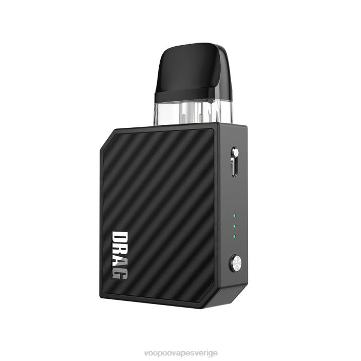 VOOPOO DRAG NANO 2 pod kit - VOOPOO Vape Pro Sverige obsidian svart B46V228