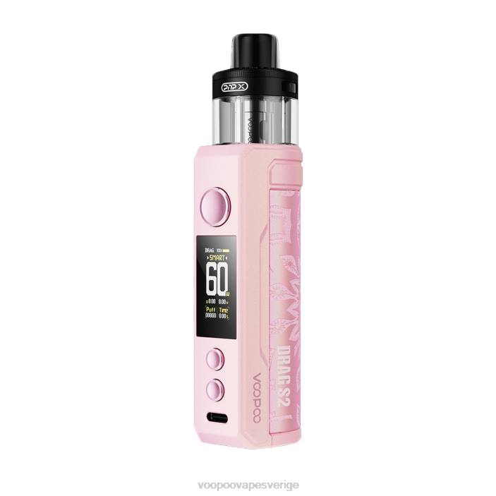 VOOPOO DRAG S2 pod mod kit - VOOPOO Vape Amazon lyser rosa B46V259